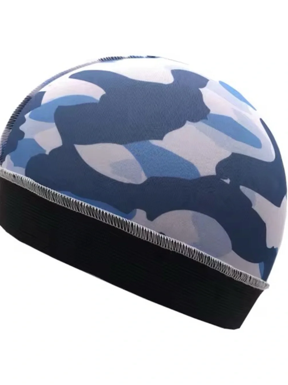 High quality Men's Blue silky Camo Cap - Lightweight Stretch